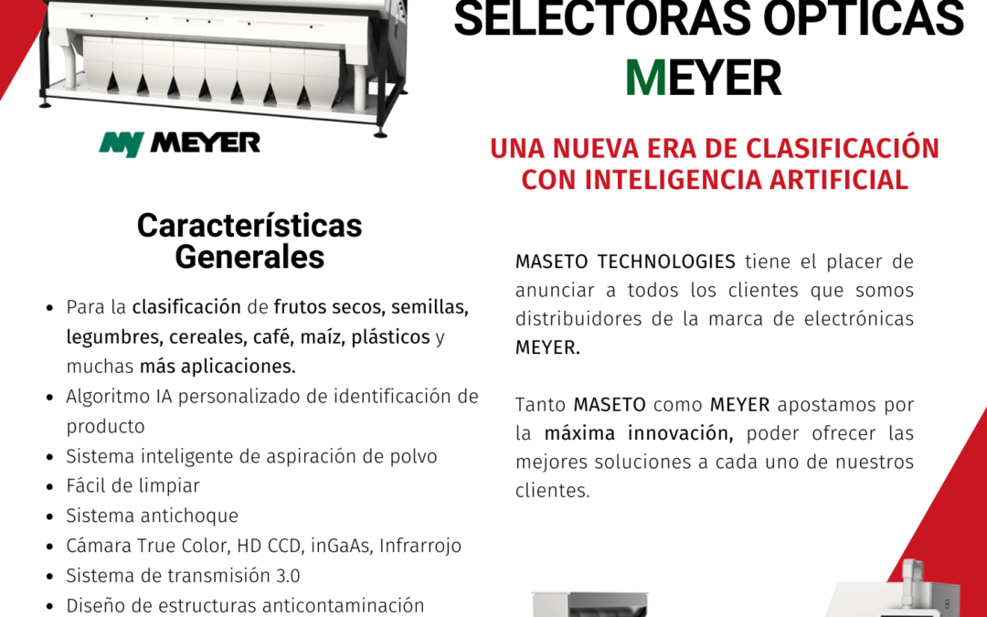 Maseto Distribuidor de Selectoras Ópticas Meyer